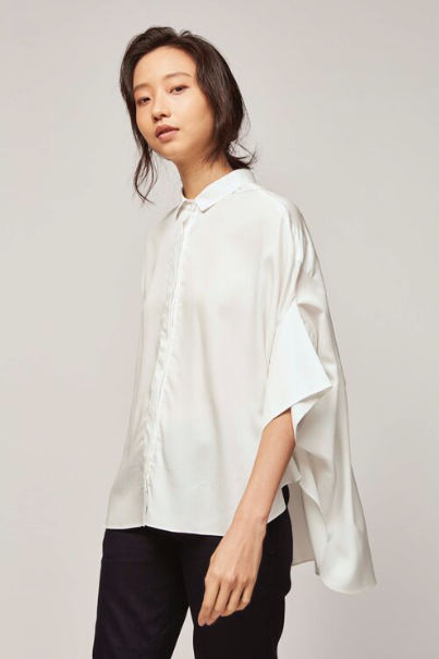 女士衬衫品牌Shirt Number White